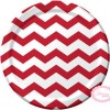Pratos Chevron Vermelho